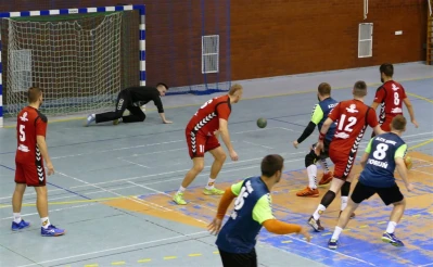 Tytani vs AZS UMK Toruń 29:24, 4.11.2017, fot. Leszek Spigarski