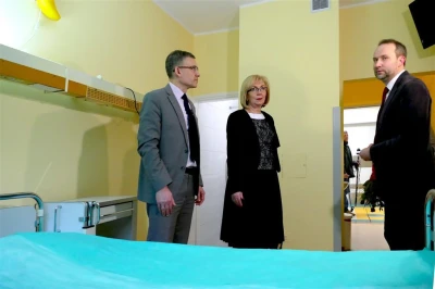 Oddział pediatrii wejherowskiego szpitala po remoncie - fot. Leszek Spigarski
