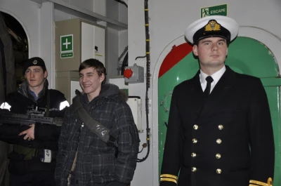HMS Bulwark w Gdyni