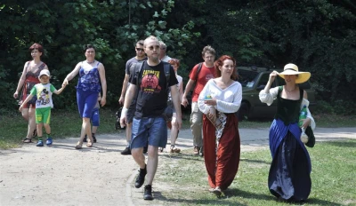 Rekonstrukcje Historyczne 2016. Obozowisko w Parku Miejskim. fot. Leszek Spigarski