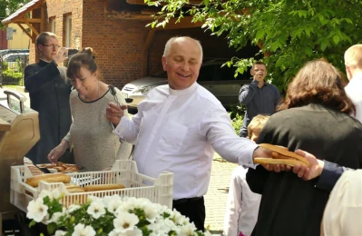 Boże Ciało 2017. Uroczystośc w parafii pw. Trójcy Świętej w Wejherowie. Fot. Leszek Spigarski