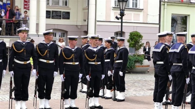 Musztra paradna na Placu Jakuba Wejhera 2017. Fot. Leszek Spigarski.