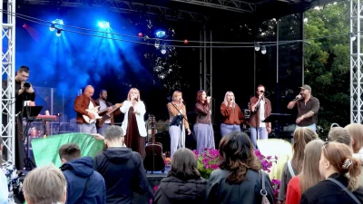 Zespół NieMaGoTu na Muzycznym Rynku w Wejherowie