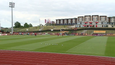 Pierwszy trening Hiszpanów