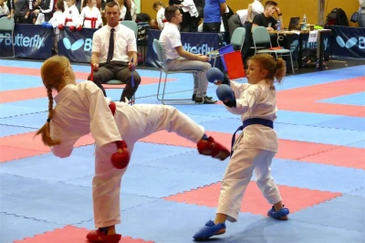 Międzynarodowe zawody karate w Bolszewie - fot. Leszek Spigarski