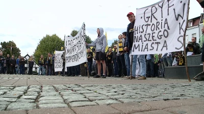 Manifestacja w obronie Gryfa Orlex