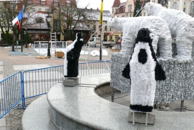 Wejherowo: Przygotowania do jarmarku świątecznego