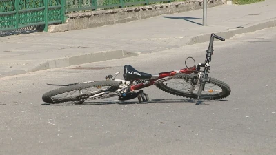 Potrącenie rowerzysty w Wejherowie