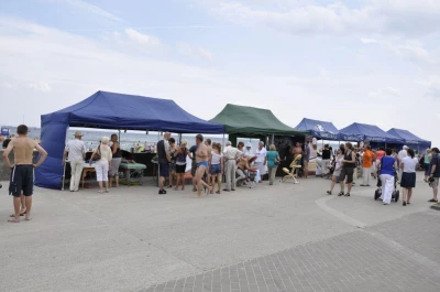 Gdynia: Masażyści mieli pełne ręce roboty