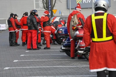 Mikołaje na motocyklach 2013