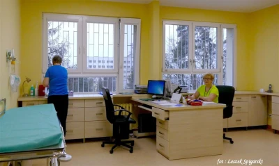 Oddział pediatrii wejherowskiego szpitala po remoncie - fot. Leszek Spigarski