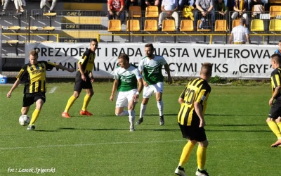 Gryf Wejherowo-Warta Poznań fot. Leszek Spigarski