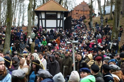 Wielki Piątek na Kalwarii Wejherowskiej - Misterium Męki Pańskiej, fot. Leszek Spigarski.