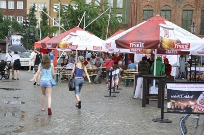 Gdańsk: Deszczowy Jarmark św. Dominika