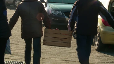 Darmowe jabłka w Wejherowie - 27.01.2017 - fot. TTM