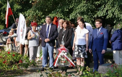 Obchody 73 rocznicy Powstania Warszawskiego w Wejherowie – fot. Leszek Spigarski