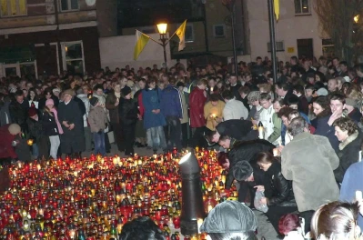 I rocznica śmierci Ojca Świętego Jana Pawła II fot. Leszek Spigarski