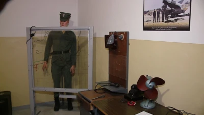 Otwarcie schronu w Muzeum Techniki Wojskowej 'Gryf' w Dąbrówce