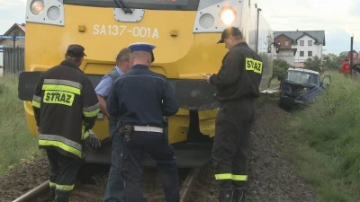 Wypadek na torach we Władysławowie
