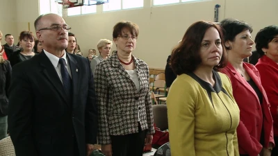 Otwarcie skrzydła szkoły w Nowym Dworze Wejherowskim