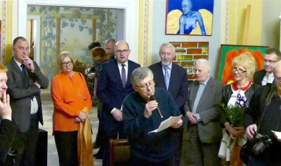 Wernisaż malarstwa Zygmunta Pałasza