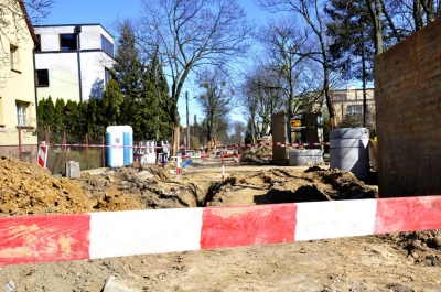 Remont al. Zwycięstwa przy CH Klif