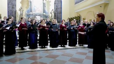 Koncert muzyki pasyjnej w Kolegiacie (31.03.2017) – fot. Leszek Spigarski