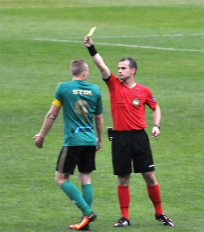 Gryf Wejherowo vs Stal Stalowa Wola fot. Leszek Spigarski