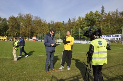 Ekipa TTM podczas realizacji meczu Gryf vs Górnik