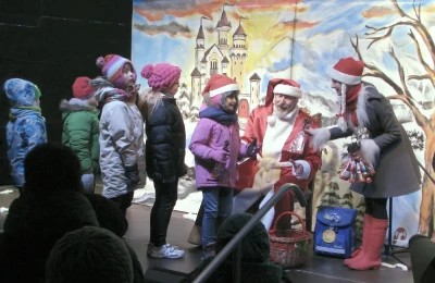 Mikołajki na Placu Wejhera 2014 / fot. Leszek Spigarski