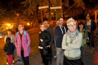 Noc Muzeów 2016. W parku i na Kalwarii z przewodnikiem. Fot. Marta Krawczyk