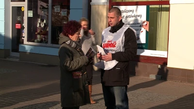 Protest pracowników Graala