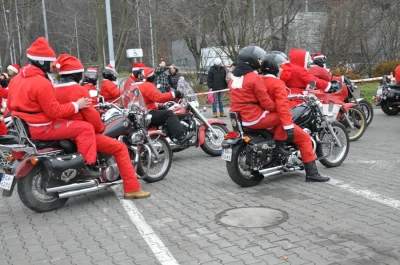 Mikołaje na motocyklach 2013