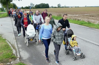 Pielgrzymka wejherowskich parafii do Swarzewa, fot. Leszek Spigarski