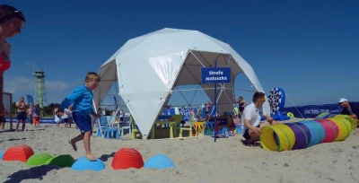 Podwórko NIVEA na plaży w Jastarni, 07.07 - 09.07.2017