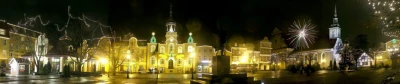Świąteczne iluminacje Wejherowa rok 2004 i 2005 fot. Leszek Spigarski