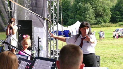 Dni Gniewina 2017 - koncert orkiestr dętych w Czymanowie. Fot. Leszek Spigarski