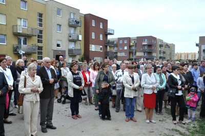 Procesja Bożego Ciała w parafii św. Karola Boromeusza w Wejherowie (fot. Leszek Spigarski)