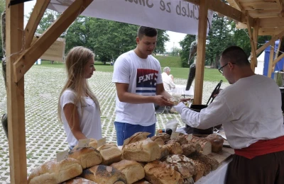 Rekonstrukcje Historyczne 2016. Obozowisko w Parku Miejskim. fot. Leszek Spigarski