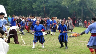 Rekonstrukcja historyczna 2017. Bitwa o taborowy wóz kupiecki - fot. Leszek Spigarski