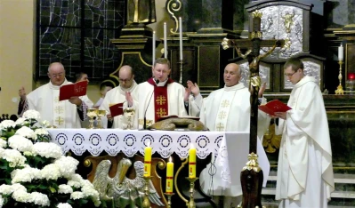 Wielka Sobota - Wigilia Paschalna w Wejherowskiej Kolegiacie - fot. Leszek Spigarski