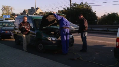 Wypadek w Rumi, rozbitych 9 samochodów