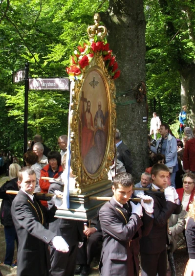 Uroczystości odpustowe na Kalwarii fot. Leszek Spigarski