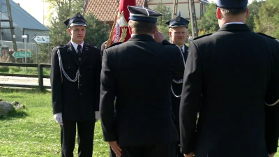 Nowy wóz strażacki z Zbychowie