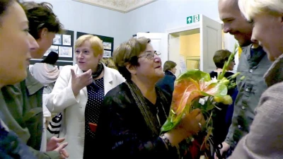 Moje Podwórka - wernisaż wystawy malarskiej Aleksandry Baliszewskiej-Walickiej
