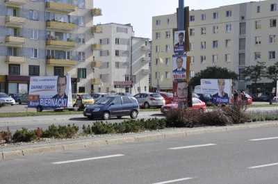 Plakaty wyborcze zasypały trójmiasto