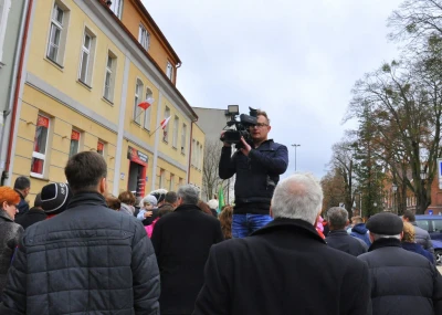 Biało-czerwona parada niepodległościowa w Wejherowie