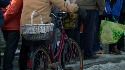 Darmowe jabłka w Wejherowie - 27.01.2017 - fot. TTM