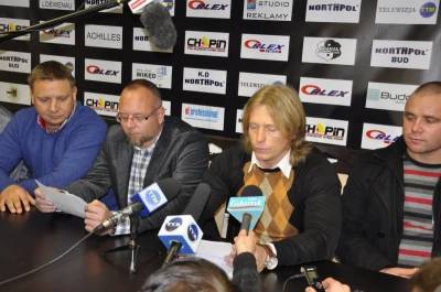 Konferencja klubu Gryf Orlex Wejherowo