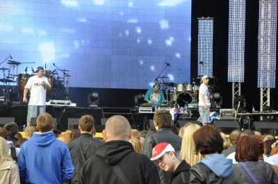 Pitbull otworzył Strefę Kibica w Gdańsku